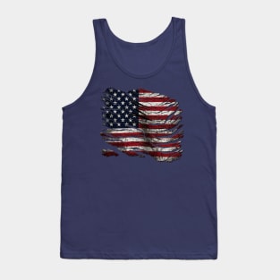 American flag Tank Top